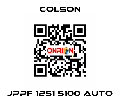 JPPF 1251 5100 AUTO Colson