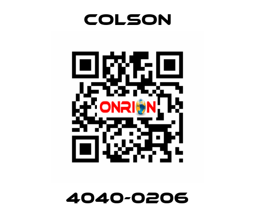 4040-0206 Colson