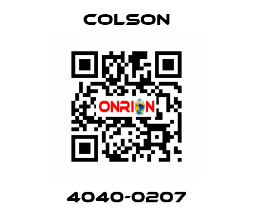 4040-0207 Colson