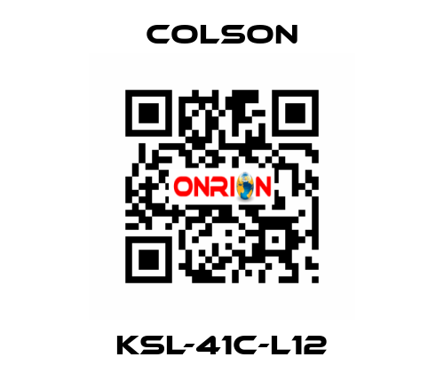 KSL-41C-L12 Colson