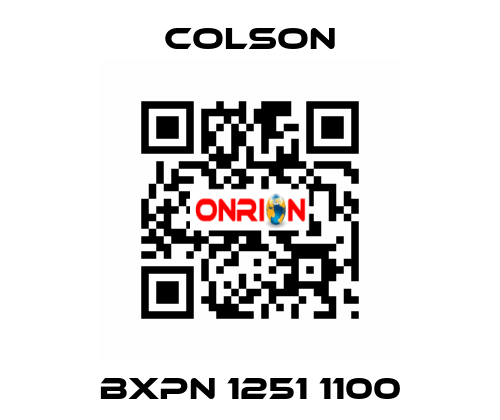 BXPN 1251 1100 Colson