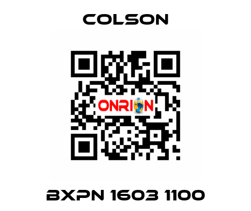 BXPN 1603 1100 Colson