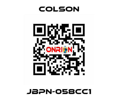 JBPN-058CC1 Colson