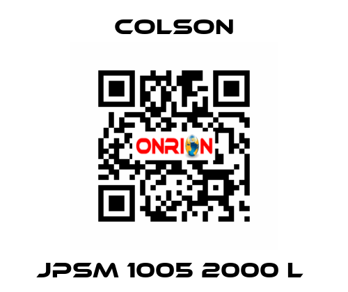 JPSM 1005 2000 L  Colson