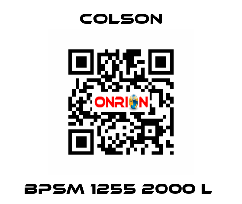 BPSM 1255 2000 L  Colson