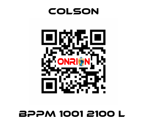 BPPM 1001 2100 L  Colson