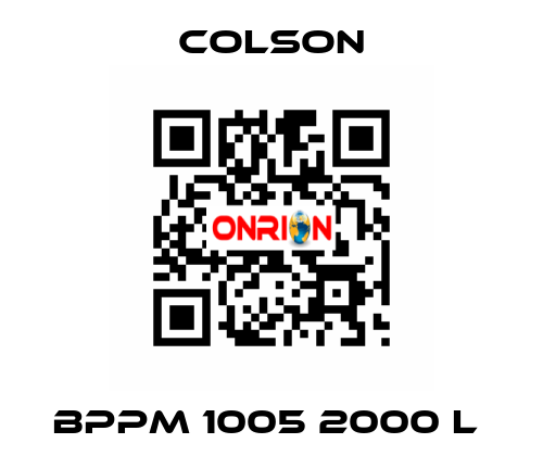 BPPM 1005 2000 L  Colson