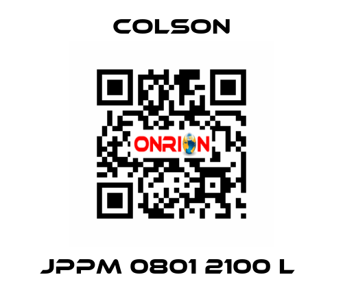 JPPM 0801 2100 L  Colson