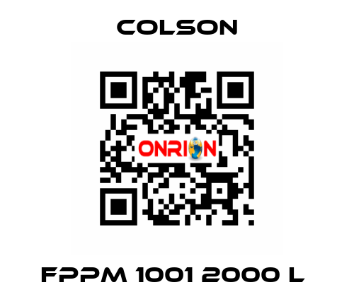 FPPM 1001 2000 L  Colson