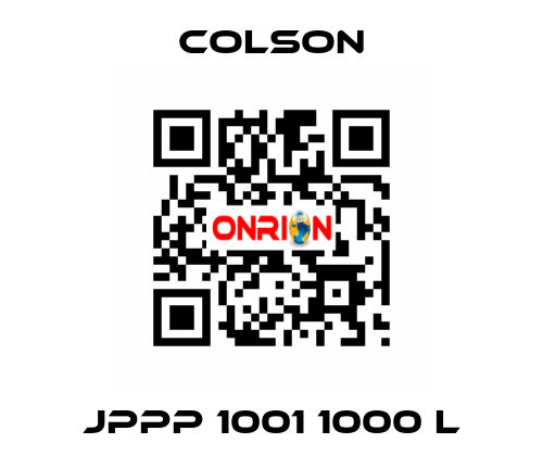 JPPP 1001 1000 L Colson