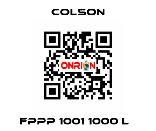 FPPP 1001 1000 L   Colson