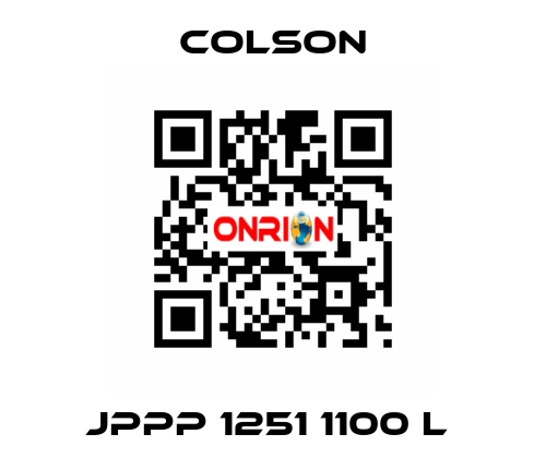 JPPP 1251 1100 L  Colson