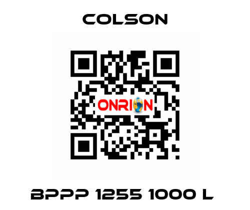 BPPP 1255 1000 L  Colson