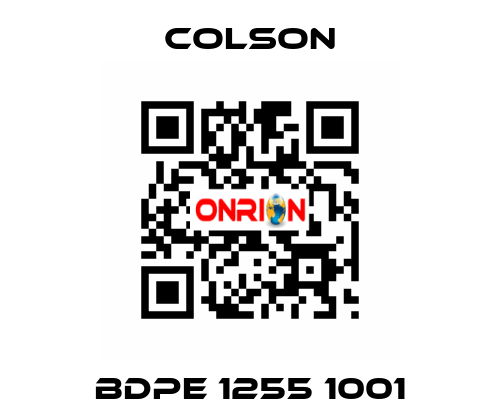 BDPE 1255 1001 Colson