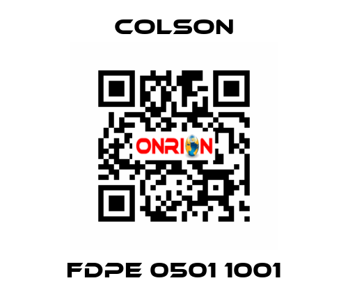 FDPE 0501 1001 Colson