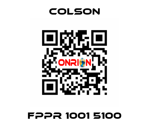 FPPR 1001 5100 Colson