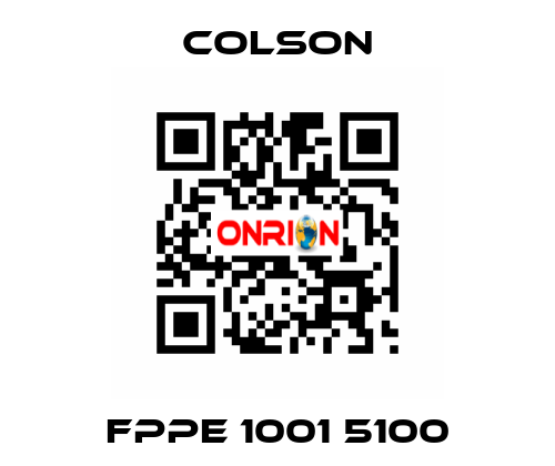 FPPE 1001 5100 Colson