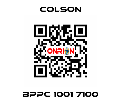 BPPC 1001 7100 Colson