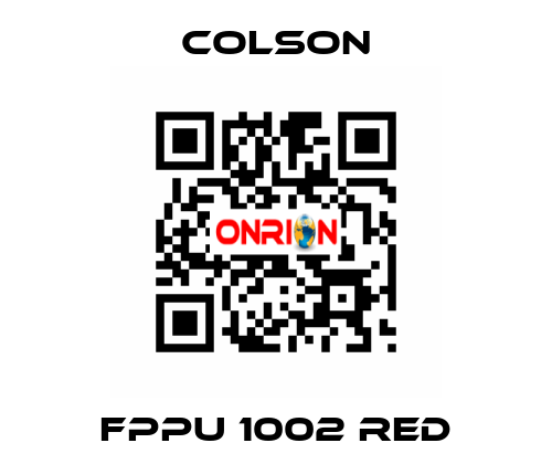 FPPU 1002 RED Colson