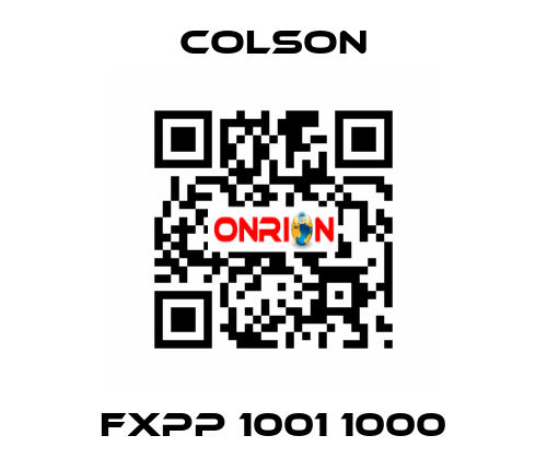 FXPP 1001 1000 Colson