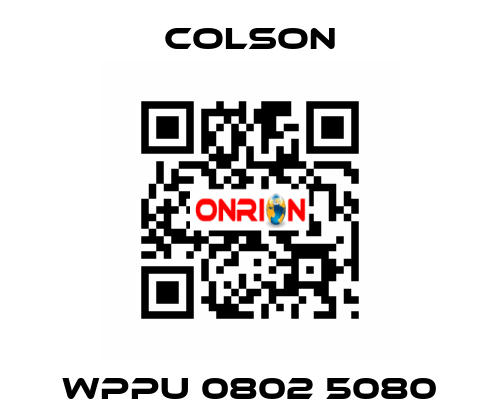 WPPU 0802 5080 Colson