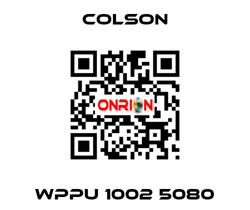 WPPU 1002 5080 Colson