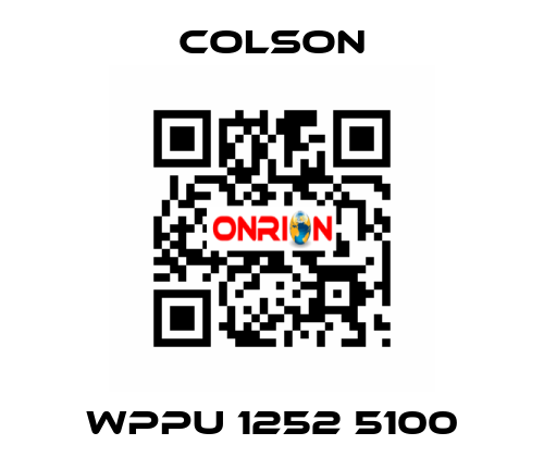 WPPU 1252 5100 Colson