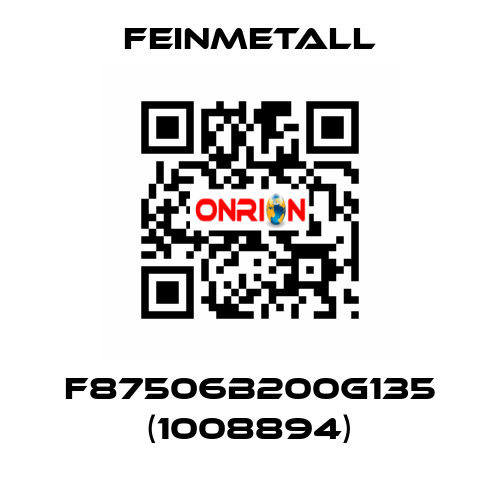 F87506B200G135 (1008894) FEINMETALL