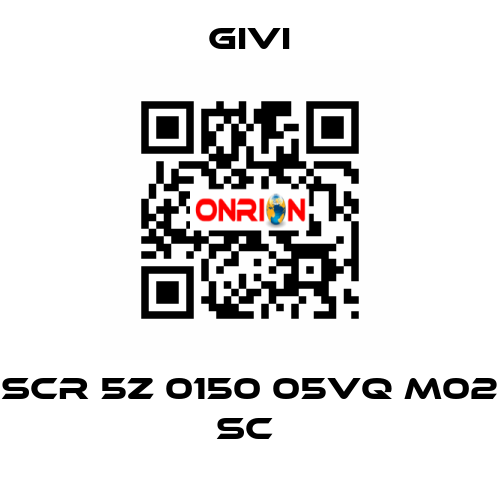 SCR 5Z 0150 05VQ M02 SC  Givi