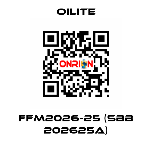 FFM2026-25 (SBB 202625A) Oilite