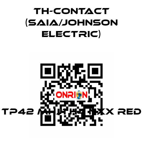 TP42 MHJ1 H4 NXX RED TH-Contact (Saia/Johnson Electric)