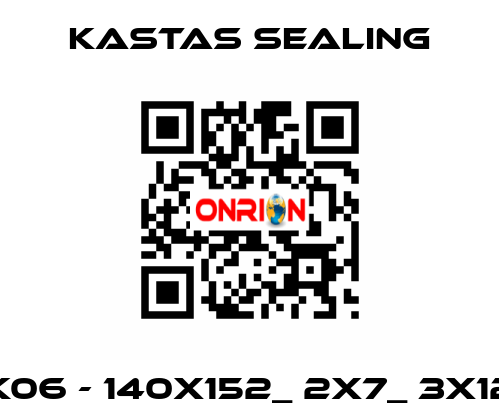 K06 - 140X152_ 2X7_ 3X12 Kastas Sealing