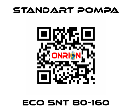 ECO SNT 80-160 STANDART POMPA