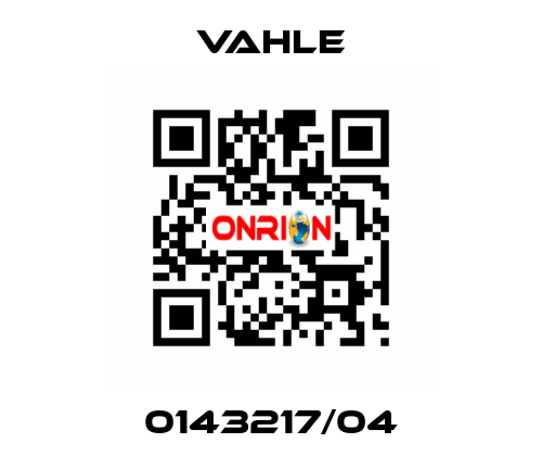 0143217/04 Vahle