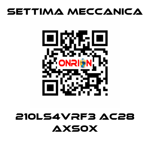 210LS4VRF3 AC28 AXS0X Settima Meccanica