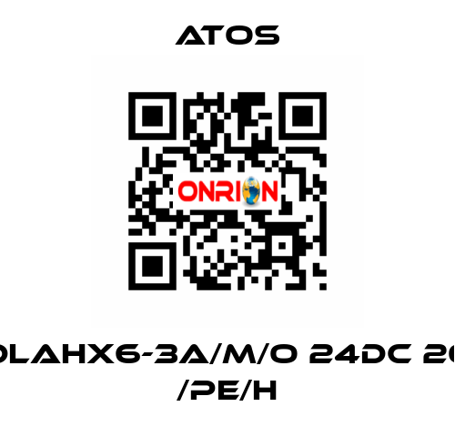 DLAHX6-3A/M/O 24DC 20 /PE/H Atos