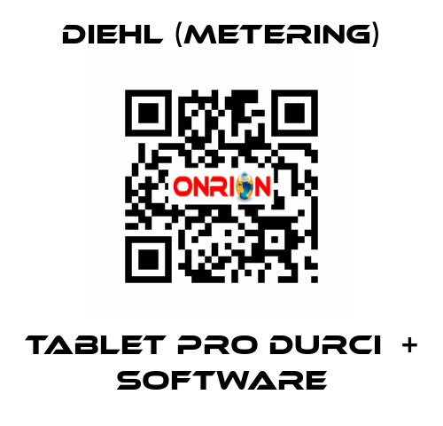 TABLET PRO DURCI  + SOFTWARE Diehl (Metering)