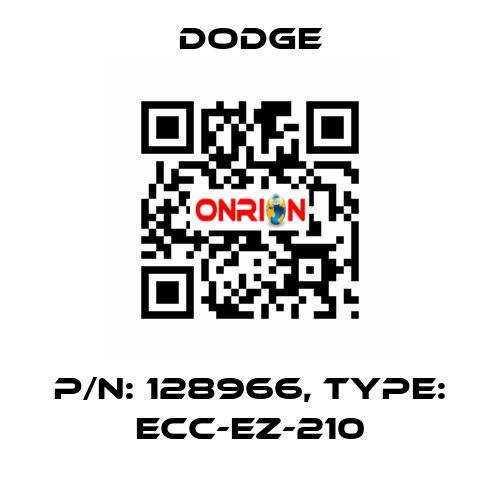 p/n: 128966, Type: ECC-EZ-210 Dodge