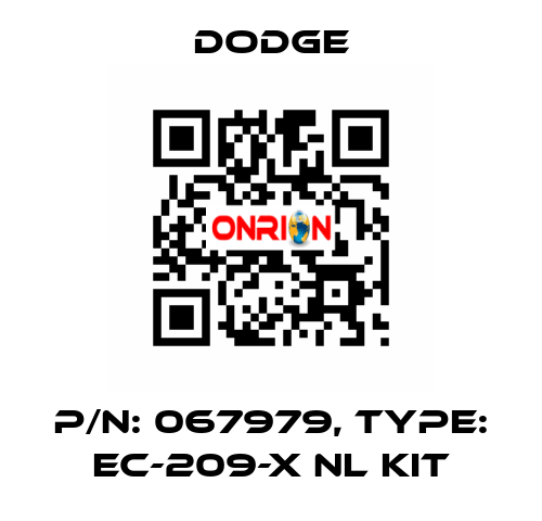 p/n: 067979, Type: EC-209-X NL KIT Dodge