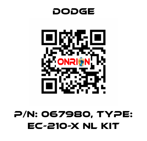 p/n: 067980, Type: EC-210-X NL KIT Dodge