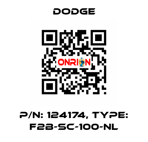 p/n: 124174, Type: F2B-SC-100-NL Dodge