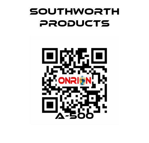 A-500 Southworth Products