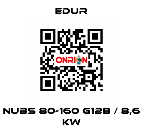 NUBS 80-160 G128 / 8,6 kW Edur