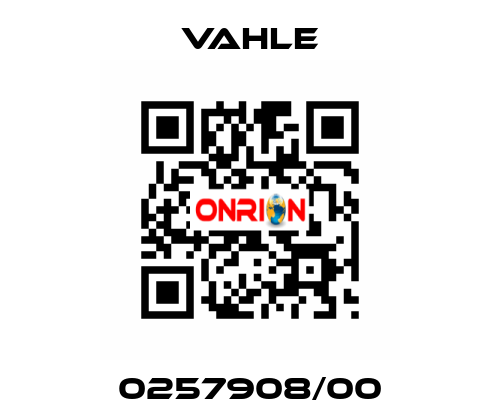 0257908/00 Vahle