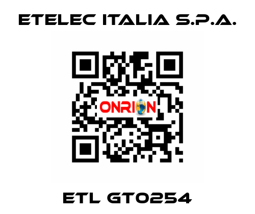 ETL GT0254 Etelec Italia S.p.A.