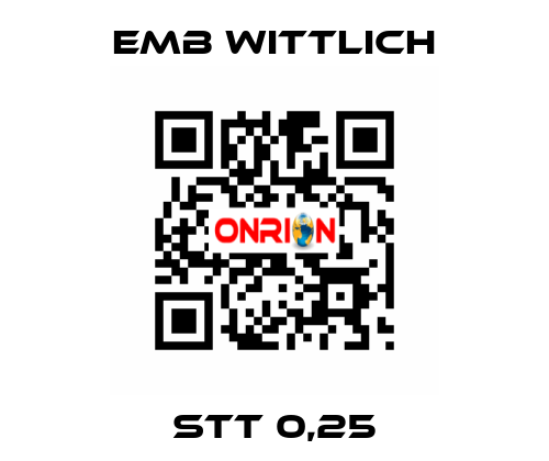 STT 0,25 EMB Wittlich