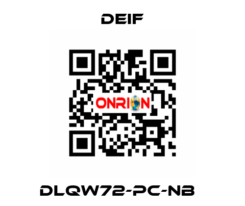 DLQW72-PC-NB   Deif