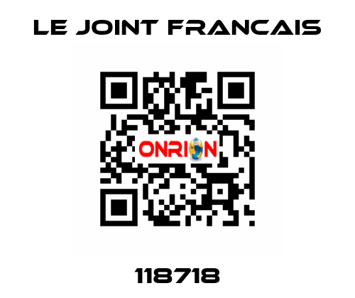 118718 LE JOINT FRANCAIS