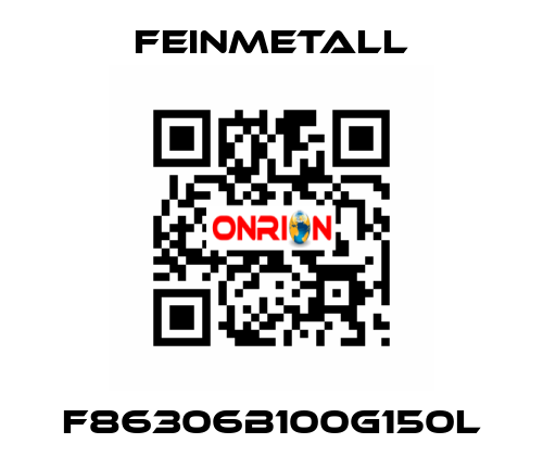 F86306B100G150L FEINMETALL