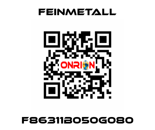 F86311B050G080 FEINMETALL